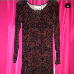 Adam Levine Long Sleeve Dress